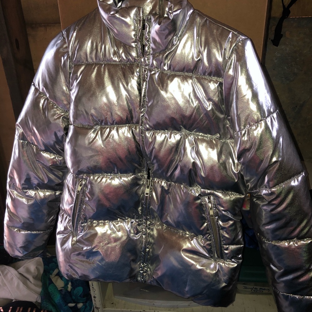 Lovers + friends puffer coat size xs